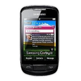 Samsung S3850 Corby II Unlocked GSM Phone with 2 MP Camera, Wi Fi, FM 