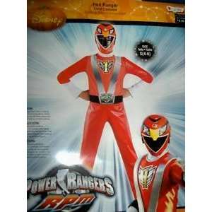  Power Rangers Costume Disguise 4   6 Red Sports 