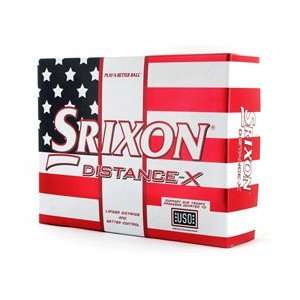 Srixon Distance X USO Golf Ball  12 Ball Pack [Misc.]  