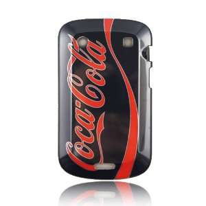  Black Color Coke Hard Plastic Case for Blackberry Bold 