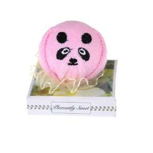   Cotton Pink Cute Lesser Panda Towel for Favor Purpose