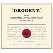 Orogeny Vineyards Pinot Noir Green Valley 2007 
