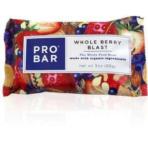  Whole Berry Blast Pro Bar   Case of 12 Health & Personal 