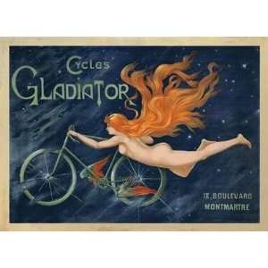  Cycles Gladiator 1895 Poster Print
