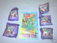Wendys 2001 How the Grinch Stole Christmas Set of 5 MIP  