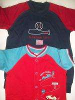 Boys Lot 2 Rompers Carters Little Me NWT 6 M *  