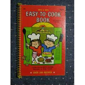 Girls & Boys Easy to Cook Book Stan Tusan, Poppy Cannon  