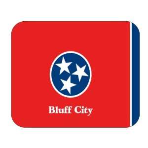  US State Flag   Bluff City, Tennessee (TN) Mouse Pad 