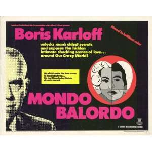  Mondo Balordo Movie Poster (22 x 28 Inches   56cm x 72cm 