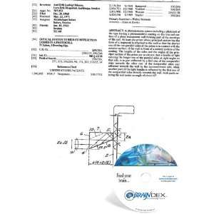 NEW Patent CD for OPTICAL SYSTEM TO REDUCE REFLECTION LOSSES IN A 