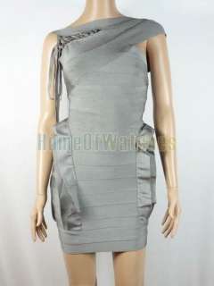   Short Sleeve Fashion Bandage Dress Fitted Nice Gift Sz.XS L  
