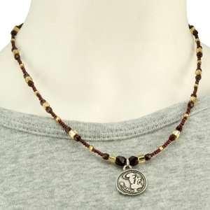 Florida State Seminoles (FSU) Ladies One Charm Necklace 