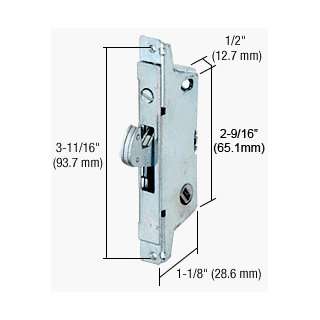  1/2 Wide Square End Face Plate Mortise Lock for Adams 