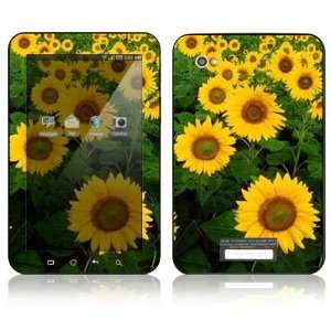    Samsung Galaxy Tab 7 Decal Skin   Sun Flowers 