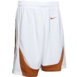  Nike Texas Longhorns White Replica Shorts Sports 