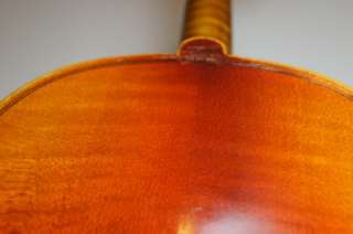 OLD ANTIQUE VIOLIN GERMANY 4/4 FREE CASE AND BOW  