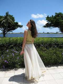 LOVELY EVENING SKIRT AND SHAWL ENSEMBLE IS AN UNSUAL WEDDING OR FORMAL 