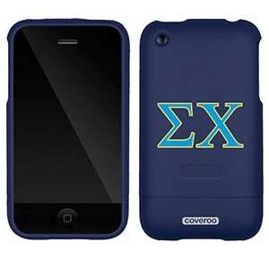  Sigma Chi letters on AT&T iPhone 3G/3GS Case by Coveroo 