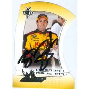  Brendan Gaughan autographed Trading Card (Auto Racing 