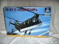 72 H 21 C GUNSHIP   ITALERI # 1203  