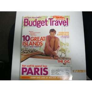  Budget Travel Magazine May 2005  10 Great Islands Youve 