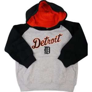 Detroit Tigers Kids 4 7 Hooded Pullover Sweatshirt