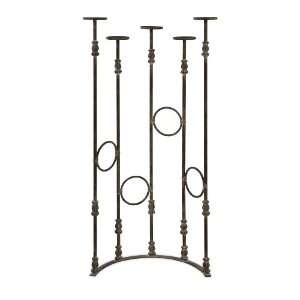  48.25h Tall Wire Pillar Candle Stand