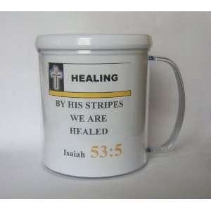  Isaiah 53 Christian Mug Feature Healing Scripture Kitchen 