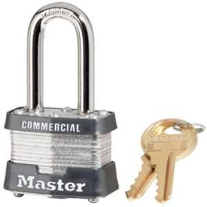  Master Lock 3KALF Commercial Padlock with Keys, 1 1/2 Inch 