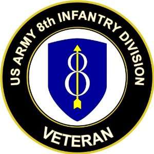  Six Pack of 3.8 US Army 8th Infantry Division Veteran 