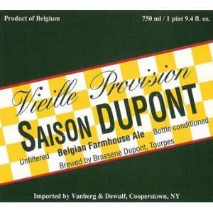  Saison Dupont Belgian Farmhouse Ale 750ml Grocery 