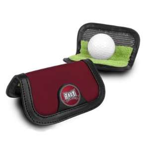  Troy Trojans Pocket Golf Ball Cleaner and Ball Marker 