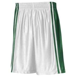  Court Dazzle LONG Game Basketball Shorts FOREST/WHITE AS 