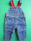oshkosh baby 6 9m toddler overall jeans boy girl fleece lined jumper 