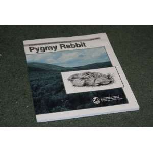 State Recovery Plan For The Pygmy Rabbit Washington State Department 