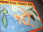 Original Carnival, Circus Side Show Banner by Fred Johnson, Excellent 