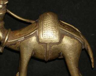   Indian Bronze Camel Household Ritual Object Hindu Temple Old  