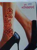 Temporary Tattoo Leg Body Art  