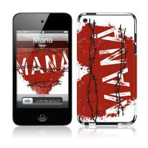   iPod Touch  4th Gen  ManA  Heart Skin  Players & Accessories