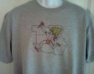 Kansas City CHIEFS 1960s NFL Throwback T Shirt XXL  