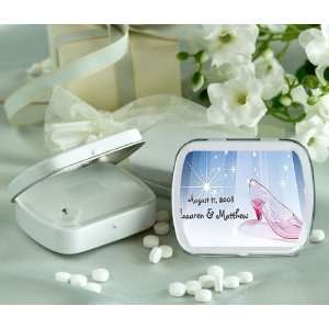Wedding Favors Crystal Sh Cinderella Theme Personalized Glossy White 