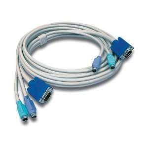    New   TRENDnet 10ft PS/2/VGA KVM Cable   TK C10 Electronics