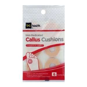  DG Health Callus Cushion   Non Medicated, 6 ct Beauty