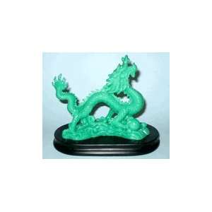  Feng Shui Jade Dragon Fortune Luck Career Power #5 