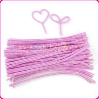 Many Colors 6mmx12 Pipe Cleaners Chenille Stems Craft  