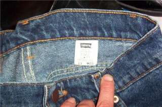 Levis jeans size 13 orange tag slim tapered leg LEVI  