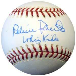   Roberts Autographed NL Baseball Whiz Kids PSA/DNA