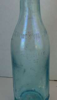 1930s Coca Cola Str Sd Emb Shoulder Script Soda Bottle Gainesville 