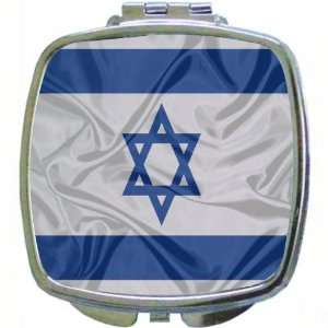  Rikki KnightTM Israel Flag image Compact Mirror Cool 
