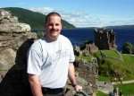Overlooking the ruins of Urquhart Castle on Loch Ness.